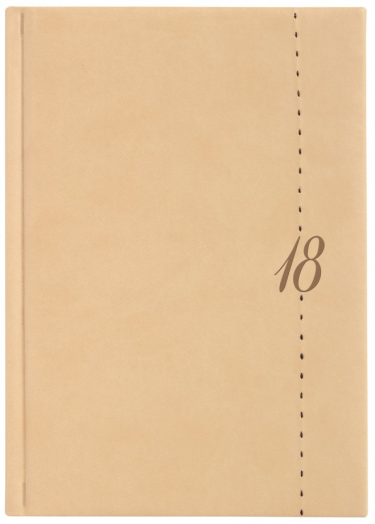 Agenda Linea L011 B/5 heti bézs