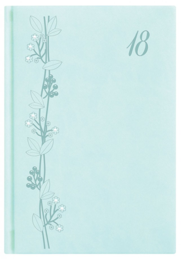 Agenda Power of Flower P022 B6 napi kék
