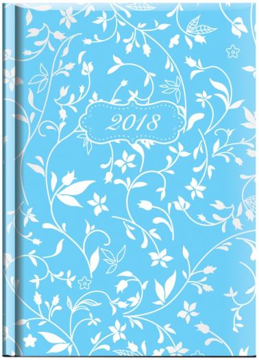 Agenda Joy J015 A/5 heti kék metalizált