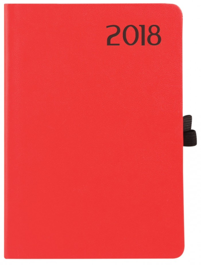 Agenda Rainbow R015 A/5 heti bordó