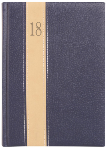 Agenda Fashion F021 A/5 napi kék-bézs-kék