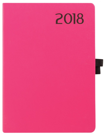 Agenda Rainbow R015 A/5 heti pink