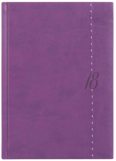 Agenda Linea L011 B/5 heti lila