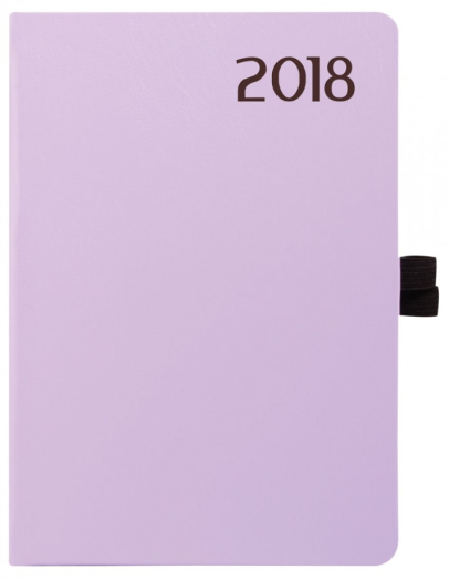 Agenda Rainbow R015 A/5 heti lila