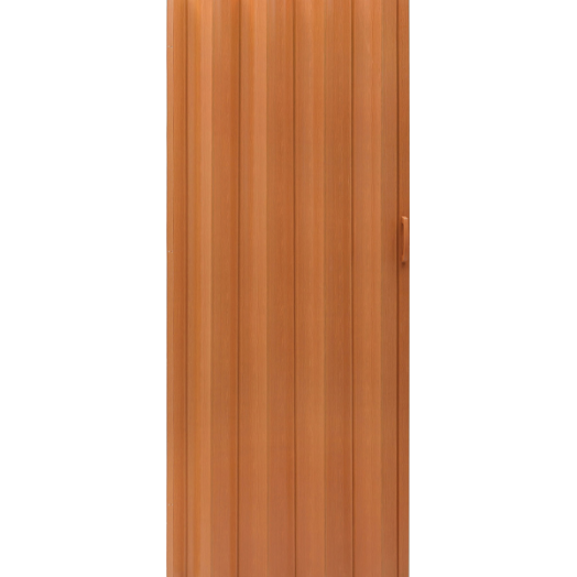 HARMONIKAAJTÓ PVC, CSERESZNYE, 203X82X0,6CM
