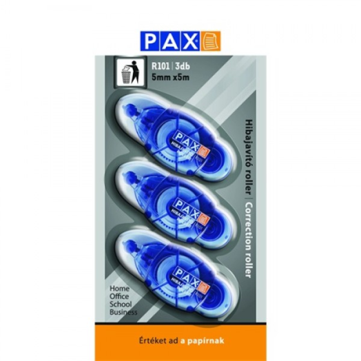 Pax R101 hibajavíttó roller 3 db kék