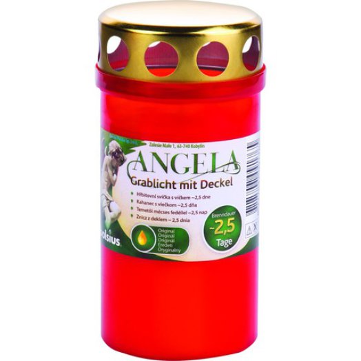 Angela műanyag mécses