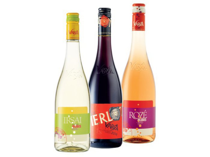 Varga Irsai Olivér, Merlot vagy Bubis Rozé száraz