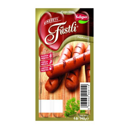 Sága Füstli pulykavirsli (140 g)
