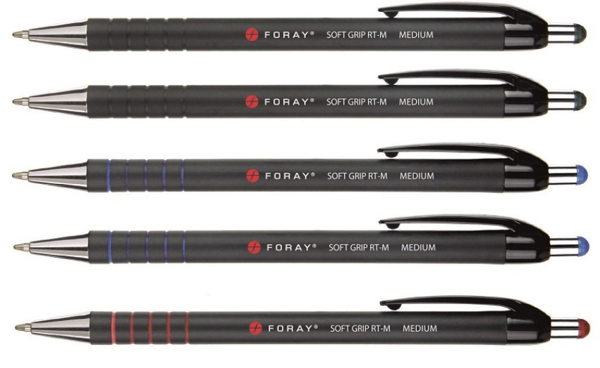 Foray Soft Grip RT-M 1mm nyomógombos golyóstoll