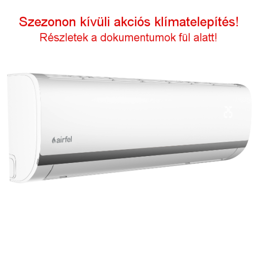AIRFEL INVERTERES SPLIT KLÍMA 3,5KW