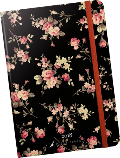 Lizzy Dolce Blocco agenda B6 heti Tiny Blossoms