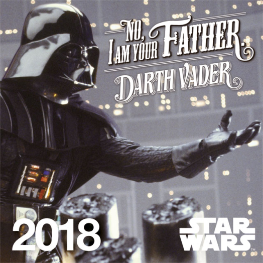 Lizzy közepes lemeznaptár StarWars Classic