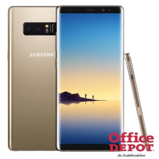 Samsung SM-N950F Note 8 6,3" LTE 64GB Dual SIM arany okostelefon