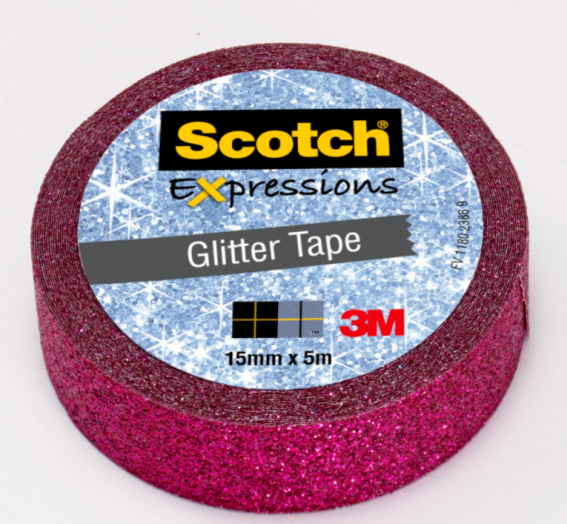 Scotch Expression csillogó ragasztószalag 15 mm x 5 m