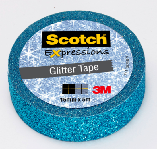 Scotch Expression csillogó ragasztószalag 15 mm x 5 m