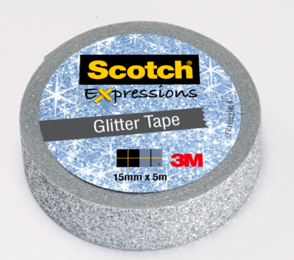 Scotch Expression csillogó ragasztószalag 15 mm x 5 m