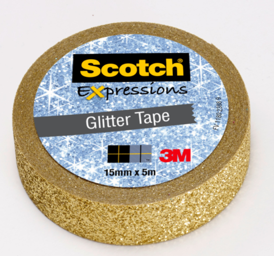 Scotch Expression csillogó ragasztószalag 15 mm x 5 m