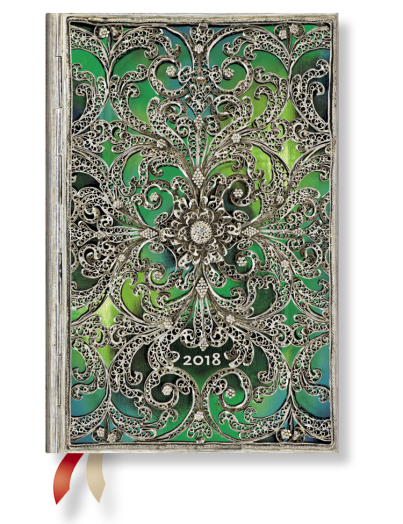 Paperblanks agenda napi Mini Esmeralda