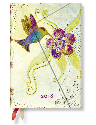 Paperblanks agenda heti Mini Hummingbird verso