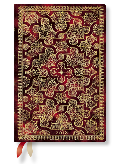 Paperblanks agenda heti Mini Mystique verso