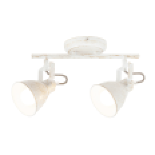 5967 Vivienne, indusztriális stílusú szpot lámpa E14 2x MAX 40W antik fehér