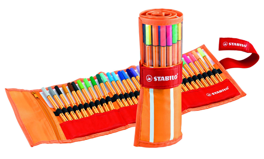 Stabilo Point neon tűfilc 25 + 5 neon szín