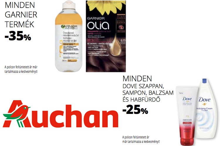 garnier-dove-auchan-akció
