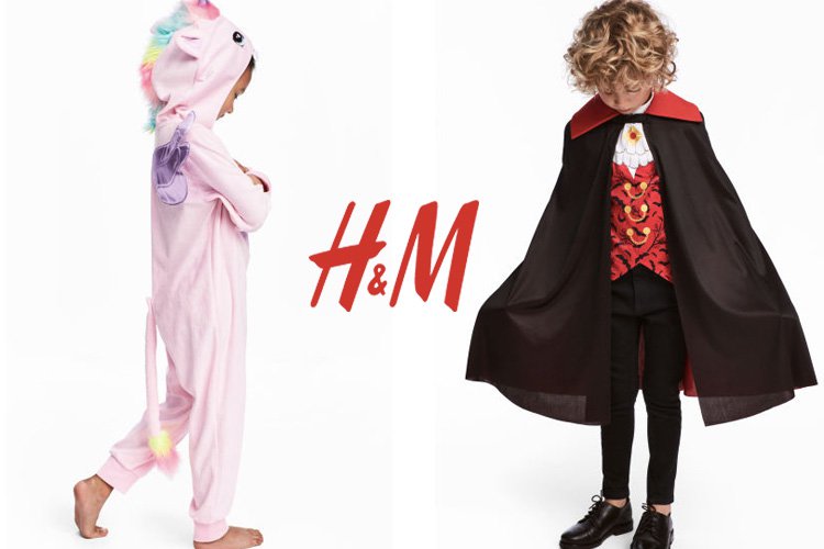 Halloween jelmezek gyerekeknek a H&M-ben