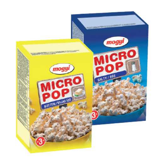 MICRO POPCORN többféle