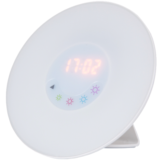 PENELOPE DEKOR LÁMPA LED 1,8W 2,7W RGB ÉBRESZTŐÓRA+RÁDIÓ