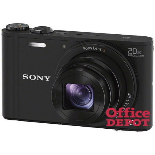 Sony DSC-WX350B fekete digitális fényképezőgép