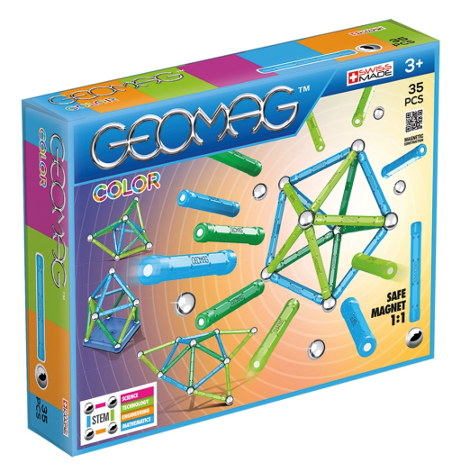 Geomag Color mágneses építő 35db