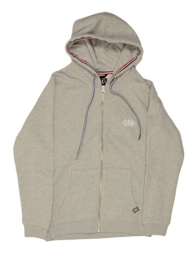 GRAY MELANGE WOMEN TRICOLOUR HOODY