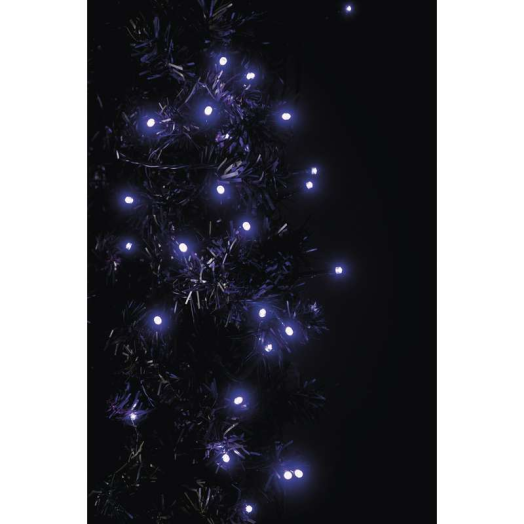 Emos connect - kar.fényfüzér 10m, 100LED, IP44, lila