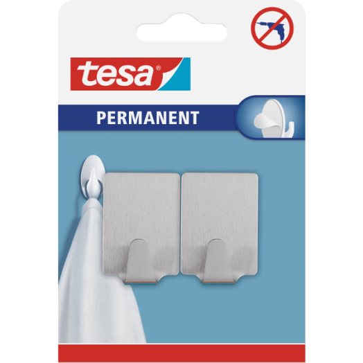 TARTÓS AKASZTÓ TÉGLALAP, L, FÉM