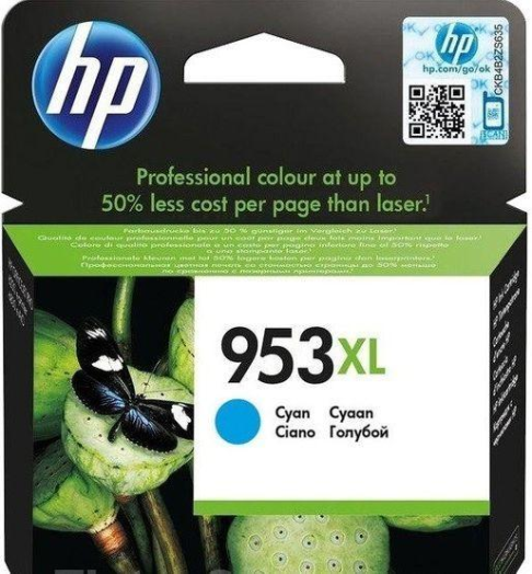 HP 953XL patron cián F6U16AE