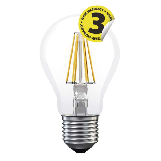 Emos Led FILAMENT körte izzó E27, 1055 lm, 2700 K, 25e óra