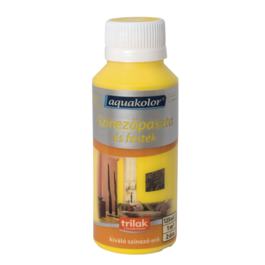 AQUAKOLOR SZÍNEZŐPASZTA ÉS FESTÉK 125ML SÁRGABARACK 490