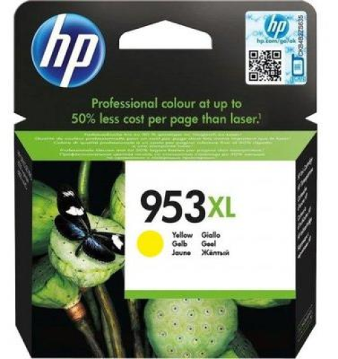 HP 953XL patron sárga F6U18AE
