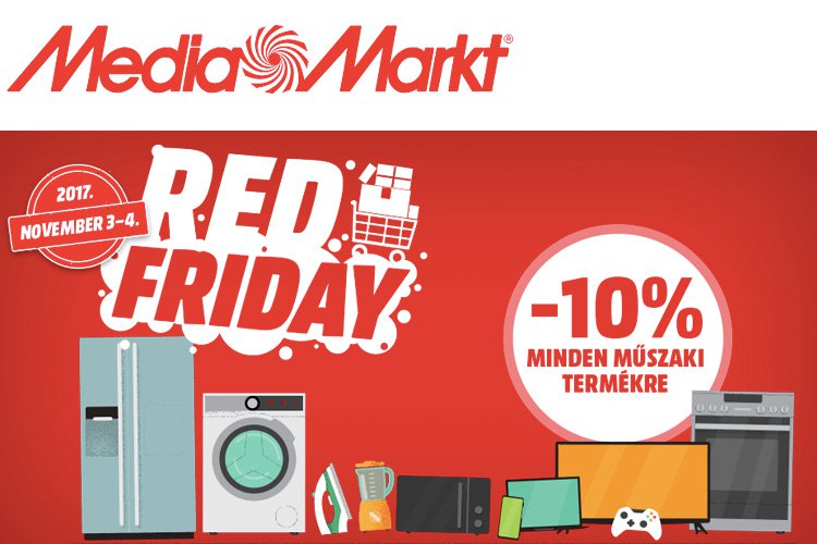 Akciós vörös hétvége a Media Marktban!