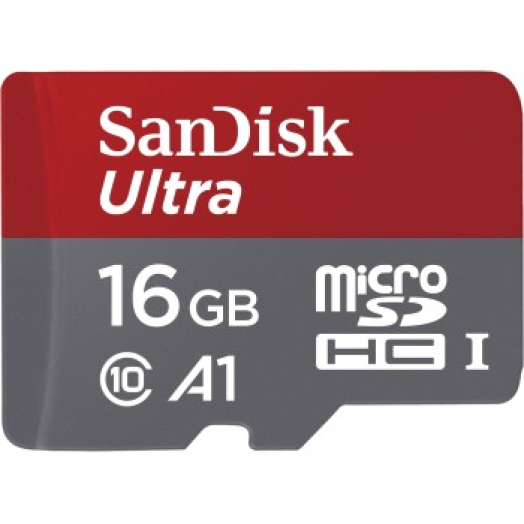 SANDISK MICROSD ULTRA 16GB 98MB/s CL10/UHS-I/A1