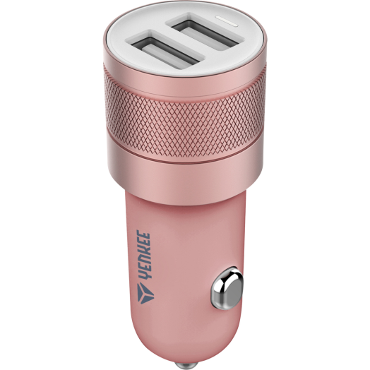 Yenkee YAC 2048RE autós töltő dual USB 4.8A