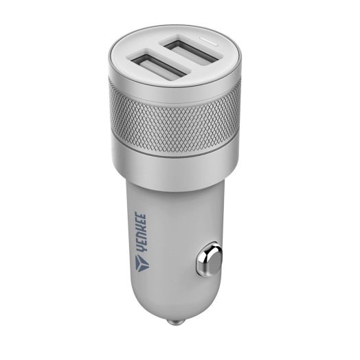 Yenkee YAC 2048SR autós töltő dual USB 4.8A