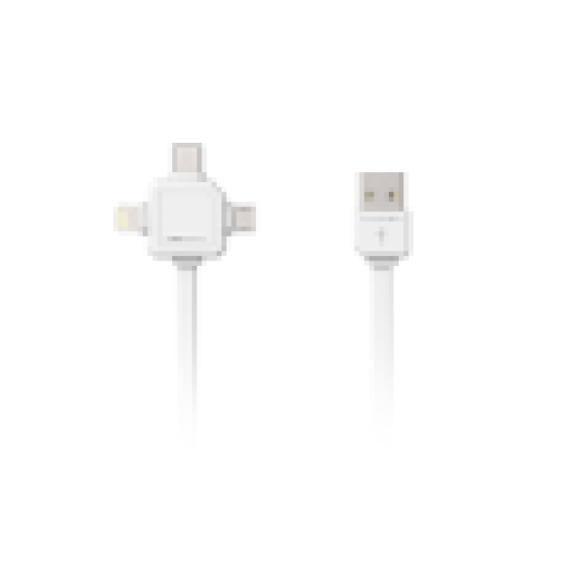 Power USB-C fehér adatkábel