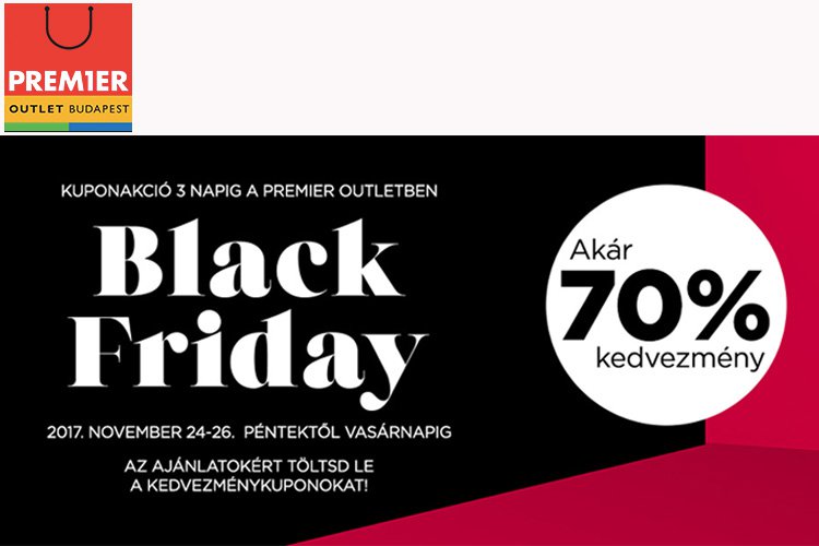 Black Friday a Premier Outletben