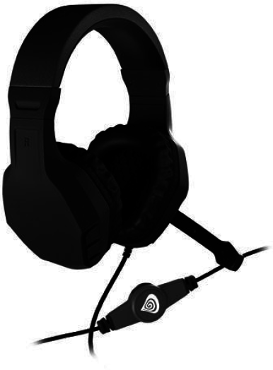 Natec Genesis Argon 200 fekete gaming headset NSG-0902