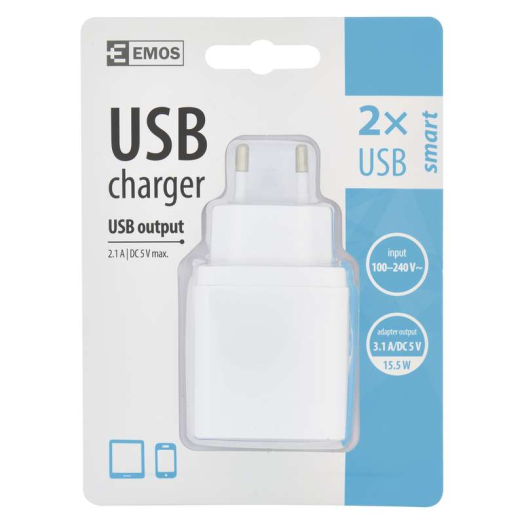 Univerzális usb töltő smart 3A