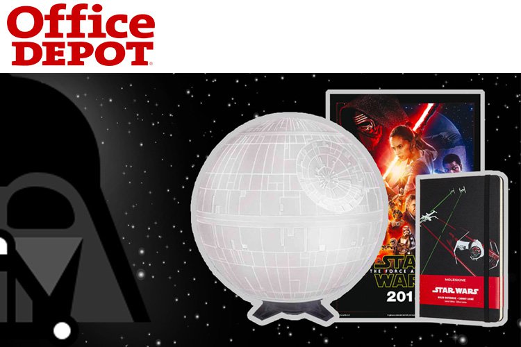 Szenzációs Star Wars termékek az Office Depot-ban