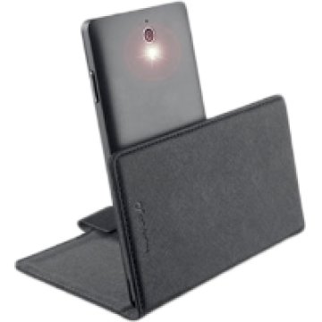Tok, BOOK CASE, univerzális könyvszerűen nyitható tok, Phabletekhez, fekete